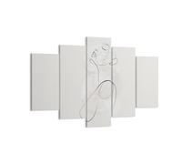 Impression sur Toile 150x100cm Tableaux Image Photo Femme Un Ligne Decoration