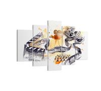 Impression sur Toile 150x100cm Tableaux Image Photo Film projecteur illustration