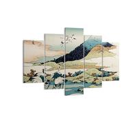 Impression sur Toile 150x100cm Tableaux Image Photo Japon Grues Image Decoration