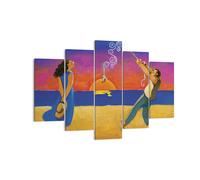 Impression sur Toile 150x100cm Tableaux Image Photo Symbole Amour Surréalisme