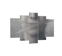 Impression sur Toile 150x100cm Tableaux Image Photo Symbole Bouche Discours