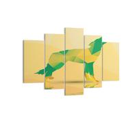 Impression sur Toile 150x100cm Tableaux Image Photo Wolf moderne graphique