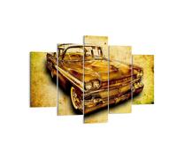 Impression sur Toile 150x100cm Tableaux Image Voiture limousine vitesse
