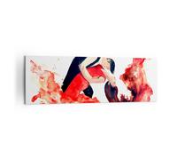 Impression sur Toile 160x50cm Tableaux Image Danse clubbing activités fille