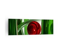 Impression sur Toile 160x50cm Tableaux Image Infographie 3d moderne composition