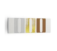 Impression sur Toile 160x50cm Tableaux Image Ovale Tapis Roulant Abstraction