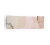 ARTTOR Tableau Décoratif sur Toile 160x50 cm Abstrait Pastel - 4618 | Abstraction Moderne Impression sur Toile Grand Décoration Murale Art Mural Toile Imprimée Salon Chambre Cuisine ARTTOR