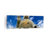 Impression sur Toile 160x50cm Tableaux Image Photo Asie bouddha culture