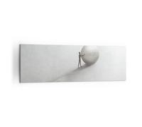 Impression sur Toile 160x50cm Tableaux Image Photo Sisyphe Travail Symbole