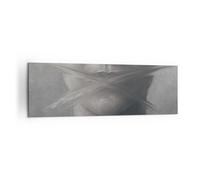 Impression sur Toile 160x50cm Tableaux Image Photo Symbole Bouche Discours