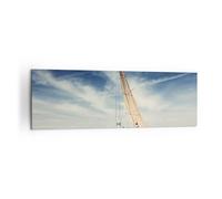 Impression sur Toile 160x50cm Tableaux Image Photo Voile yacht voyage Decoration