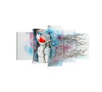 Impression sur Toile 160x85cm Tableaux Astronaute Univers astronomie explorateur