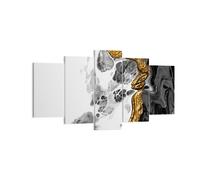 Impression sur Toile 160x85cm Tableaux Image Abstraction Renversé Contraste
