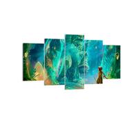 Impression sur Toile 160x85cm Tableaux Image Ancien grotte mystère amusement