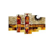 Impression sur Toile 160x85cm Tableaux Image Couple afrique désert folklore