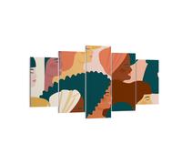 Impression sur Toile 160x85cm Tableaux Image Femmes Multiculturalisme Moderne