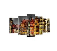 Impression sur Toile 160x85cm Tableaux Image maisons monuments historiques