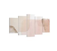 Impression sur Toile 160x85cm Tableaux Image Photo Abstrait Moderne Pastel