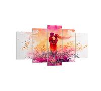 Impression sur Toile 160x85cm Tableaux Image Photo Amour Couple lune de miel