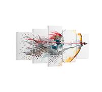 Impression sur Toile 160x85cm Tableaux Image Photo Bow Arrow cible précision