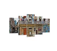 Impression sur Toile 160x85cm Tableaux Image Photo Cuba La Havane Balcon