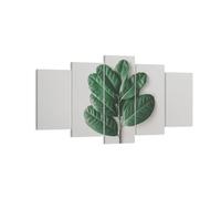Impression sur Toile 160x85cm Tableaux Image Photo Feuilles Plantes Botanique