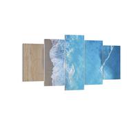 Impression sur Toile 160x85cm Tableaux Image Photo Plage Bord Mer Art Decoration