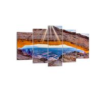 Impression sur Toile 160x85cm Tableaux Image Photo Roches vue paysage Decoration