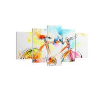 Impression sur Toile 160x85cm Tableaux Image Photo Vélo oiseaux colombe pureté