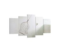 Impression sur Toile 160x85cm Tableaux Image Photo Vol Oiseau Cage Decoration
