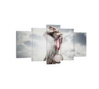 Impression sur Toile 160x85cm Tableaux Image Sport médaille victoire trophée