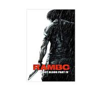 Impression Sur Toile 50 * 70cm Senza Cornice Classic Movie First Blood Cover Print Picture Paintings for Living Room Bedroom Decoration