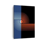 Impression sur Toile 50x70cm Tableaux Image Abstraction Moderne Minimalisme