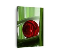 Impression sur Toile 50x70cm Tableaux Image Infographie 3d moderne composition