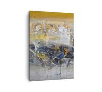 Impression sur Toile 50x70cm Tableaux Image Photo abstraction moderne Decoration