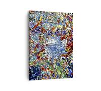 Impression sur Toile 50x70cm Tableaux Image Photo abstraction moderne Decoration