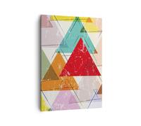 Impression sur Toile 50x70cm Tableaux Image Photo abstraction moderne Decoration