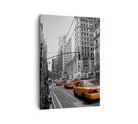 Impression sur Toile 50x70cm Tableaux Image Photo Amérique New York City rue