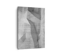 Impression sur Toile 50x70cm Tableaux Image Photo Béton Mur Gris Art Decoration