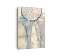Impression sur Toile 50x70cm Tableaux Image Photo Boho Ornement Pendentif