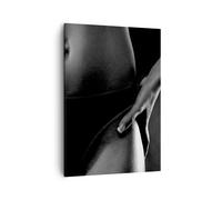 Impression sur Toile 50x70cm Tableaux Image Photo Femme modèle érotique