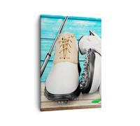 Impression sur Toile 50x70cm Tableaux Image Photo golf balle herbe sports