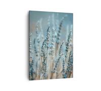 Impression sur Toile 50x70cm Tableaux Image Photo Lavande Lame Fleur Decoration