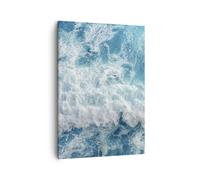 Impression sur Toile 50x70cm Tableaux Image Photo mer vague océan Art Decoration