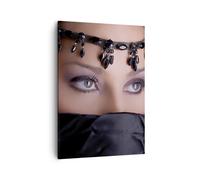 Impression sur Toile 50x70cm Tableaux Image Photo Orient femme modèle décoration