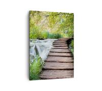Impression sur Toile 50x70cm Tableaux Image Photo Parc national nature cailloux