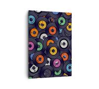 Impression sur Toile 50x70cm Tableaux Image Photo Plaques Vinyle Graphiques