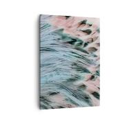 Impression sur Toile 50x70cm Tableaux Image Photo plume plumes oiseau Decoration