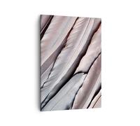 Impression sur Toile 50x70cm Tableaux Image Photo Plumes Aile Plume Decoration