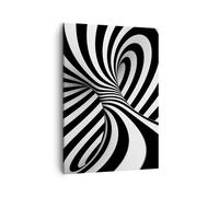 Impression sur Toile 50x70cm Tableaux Image Photo Spirale vortex infographie